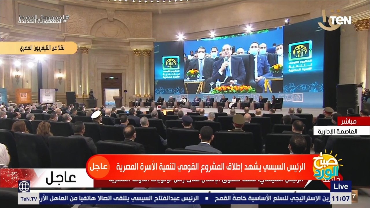 السيسي: الناس خرجت في 2011 عشان مش مبسوطة ومش عارفة هى مش راضية ليه
