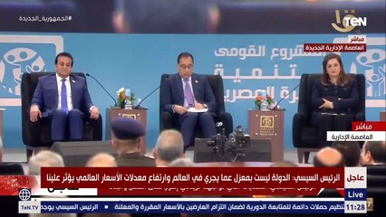 السيسي لـ "المصريين": أنا زيكم ومنكم ولو مش قادر والله والله لافتح الباب وأديكم التحية وأمشي