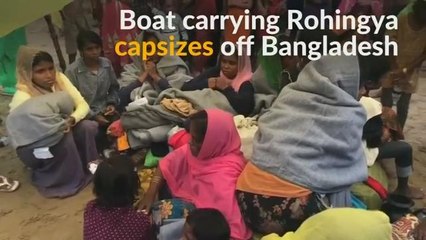 Four Rohingya drown as refugee boat capsizes off Bangladesh