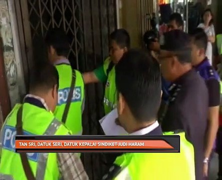 Tan Sri, Datuk Seri, Datuk kepalai sindiket judi haram