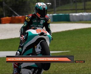 Hafizh Syahrin tamatkan perlumbaan di tempat ke-6