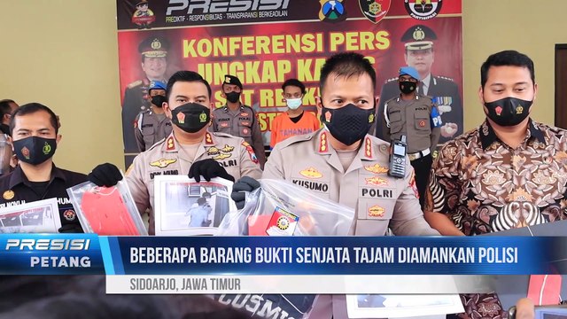 Satreskrim Polresta Sidoarjo berhasil ungkap Kasus Pencurian di Sejumlah Sekolah Sidoarjo