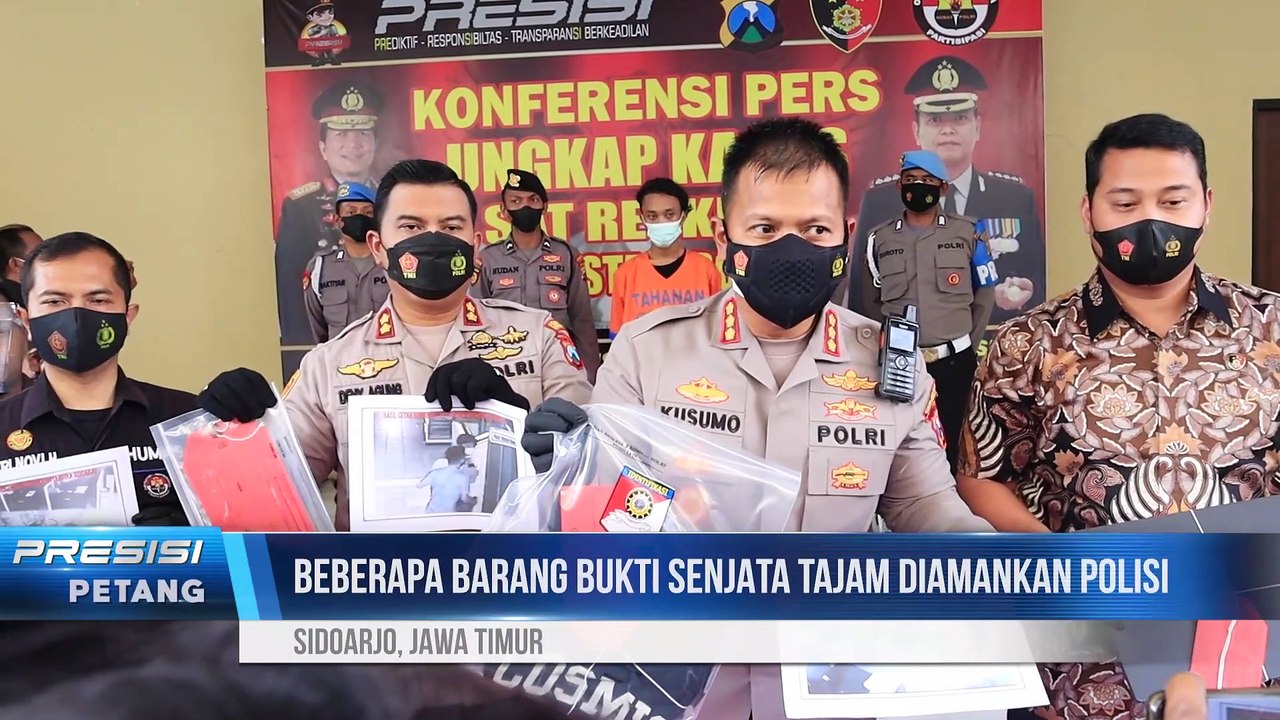 Satreskrim Polresta Sidoarjo berhasil ungkap Kasus Pencurian di Sejumlah Sekolah Sidoarjo