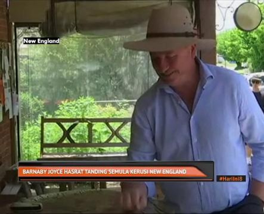 Barnaby Joyce hasrat tanding semula kerusi New...