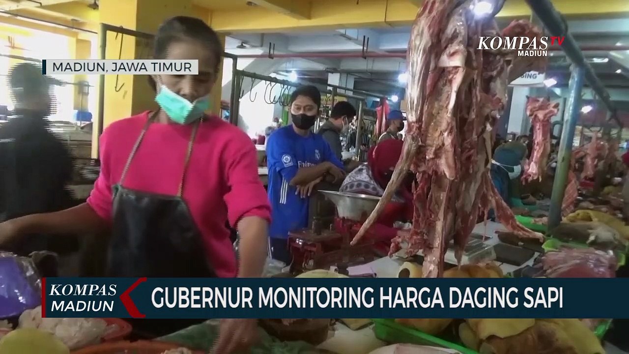 Gubernur Jatim Monitoring Harga Daging Sapi