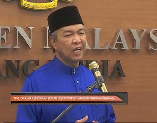 TPM: Darjah Kebesaran bukan lesen untuk langgar undang-undang