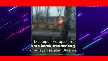 NGERI,Penuh Baku Tembak, Ini Kota Pertama yang Berhasil Dicaplok Rusia