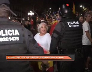 Madrid ambil alih pentadbiran Catalonia bermula Jumaat