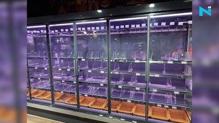 #UkraineCrisis: Viral pictures and videos show empty grocery store shelves in Kyiv