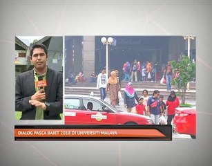 Dialog Pasca Bajet 2018 di Universiti Malaya