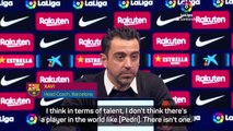 'No player in the world is like Pedri' - Xavi