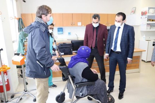 Son dakika haberi | ŞANLIURFA - Şehit kuzeninin isminin verildiği hastaneye başhekim oldu