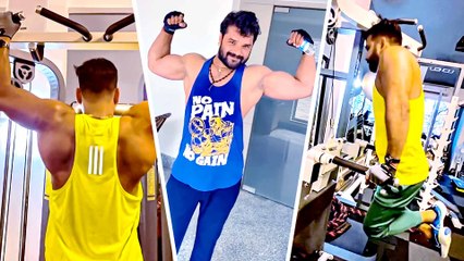 एक तरफ पवन सिंह तो दूसरी तरफ खेसारी लाल, दोनों ने दिखाए अपनी दमदार बॉडी