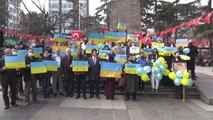 Rusya'nın Ukrayna'ya saldırısı protesto edildi