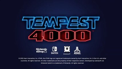 Tempest 4000 - Official Nintendo Switch and Atari VCS Announce Trailer