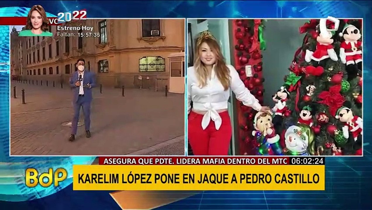 Desde el pasaje Sarratea: reacciones tras revelación de Karelim López contra Pedro Castillo