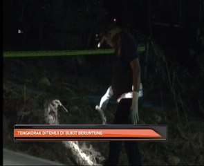 Tengkorak ditemui di Bukit Beruntung