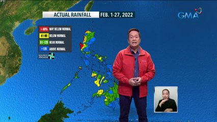 Ilang bahagi ng bansa, patuloy na uulanin dahil sa truff sa southern section ng Mindanao at tail-end ng frontal system sa Visayas | 24 Oras