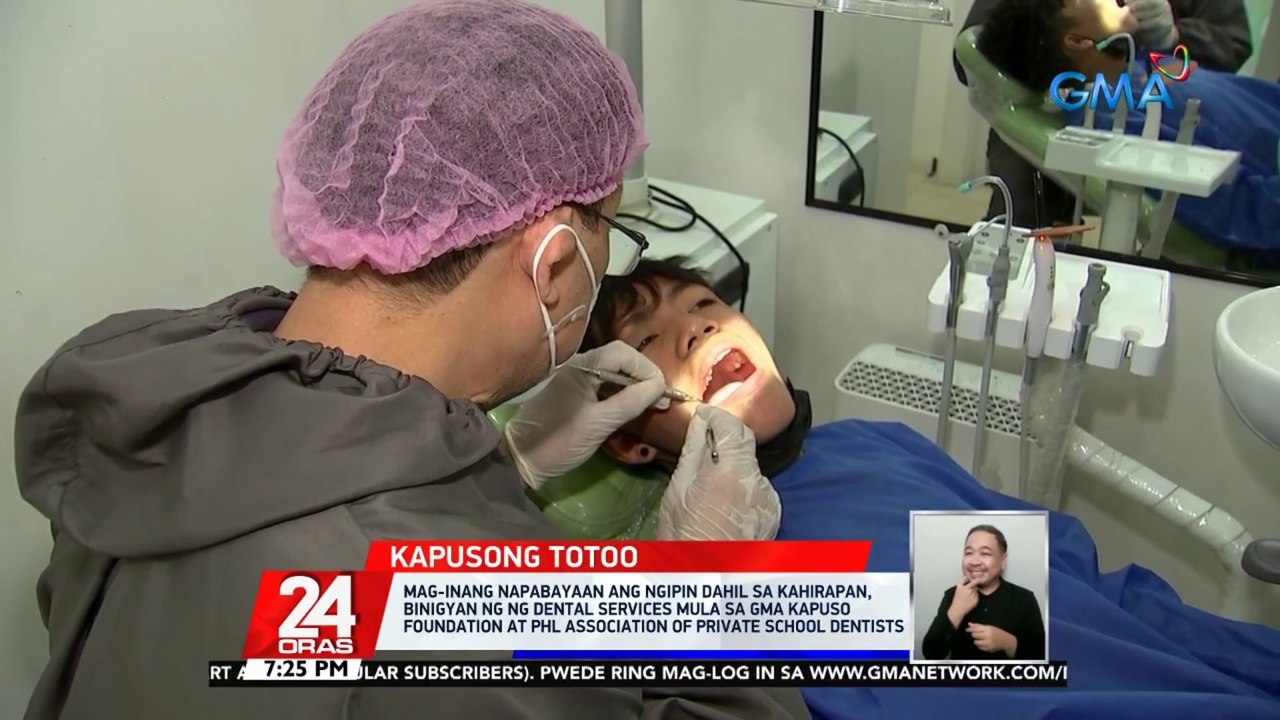 Mag-inang napabayaan ang ngipin dahil sa kahirapan, binigyan ng ng dental services mula sa GMA Kapuso Foundation at Phl Association of Private School Dentists | 24 Oras