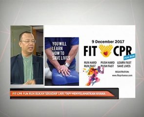 Fit CPR Fun Run bukan sekadar lari, tapi menyelamatkan nyawa