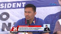 Sen. Manny Pacquiao, sinabing wala sa schedule ni Pasig City Mayor Vico Sotto ang kanilang courtesy call pero nagpaalam silang mag-iikot sa lungsod | 24 Oras