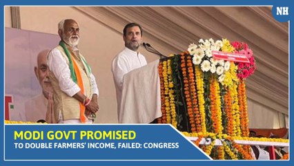 Centre failed to fulfill its promises of doubling farmers' income, alleges Congress