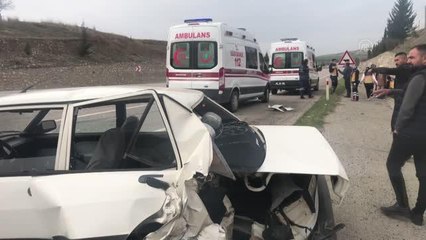 Son dakika haberi: Trafik kazasında 3 kişi yaralandı
