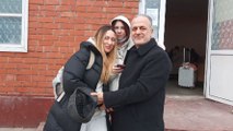 İzmit’ten Ukrayna’ya gidip, eşi ve kızını aldı