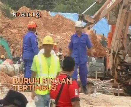 Fokus Hari Ini 8 Malam: Buruh binaan tertimbus