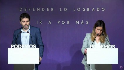 Podemos exige a Rusia que "cese su ataque" a Ucrania y no comparte todas las medidas de la UE