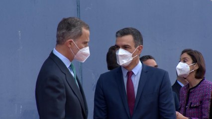 El Rey, Aragonès y Colau coinciden en una reunión sobre novedades del Mobile