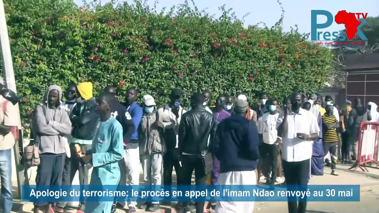 Apologie du terrorisme : « l’imam Ndao est acquitté et le procès en appel ne le concerne pas » (avocat)