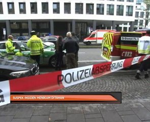 Suspek insiden menikam ditahan