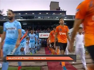 Hoki Piala Asia 2017: Malaysia akur tewas 2-1 dengan India