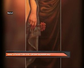 Empat ditahan cuba jual lukisan Salvador Dali