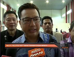 MH370: Malaysia nafi terima tawaran Ocean Infinity