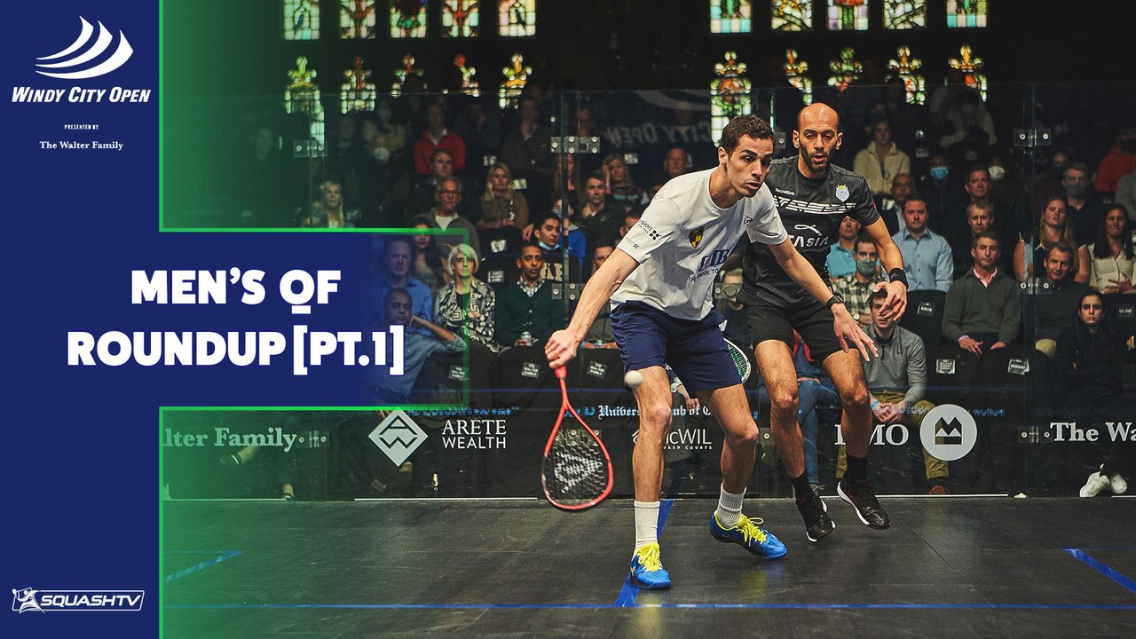 Windy City Open Squash 2022 - Men's QF Roundup