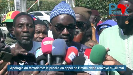 Apologie du terrorisme: le procès en appel de l'imam Ndao renvoyé au 30 mai