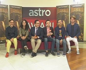 Bersama bintang dan penulis "Tombiruo: Penunggu Hutan"