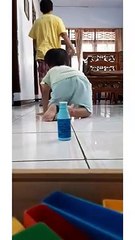 lomba lari / lomba ambil botol