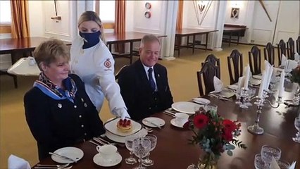 Shrove Tuesday on Royal Yacht Britannia