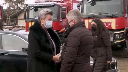 AB Komisyonu İçişlerinden sorumlu üyesi Johansson Romanya'da