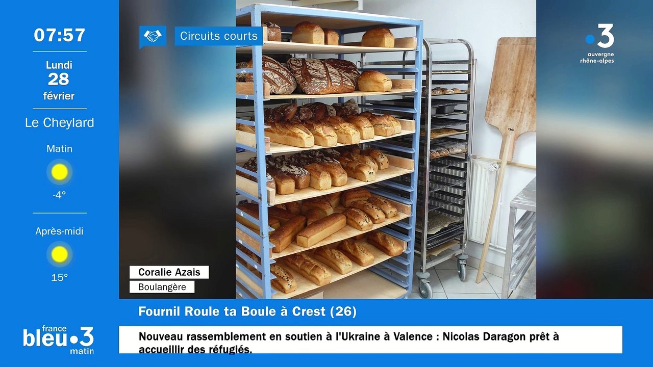 À Crest, Roule Ta Boule, des pains 100 % levain, pétris à la main dans un atelier gourmand et atypique