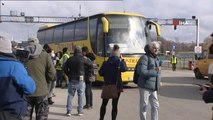 Ukraynalı vatandaşlar Polonya sınırında