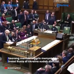 Inggris Invasi Rusia ke Ukraina Sudah Dimulai, Tank Bergerak