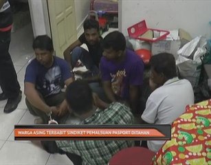 Warga asing terlibat sindiket pemalsuan pasport ditahan