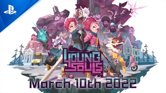 YOUNG SOULS | Extended Gameplay and Release Date Trailer (PS4)
