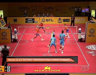 Penang Black Panthers bertemu Kuala Lumpur Tuhunders