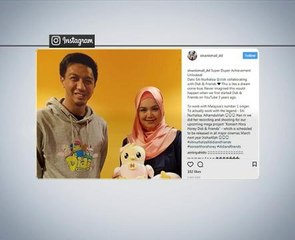 Datuk Siti rakam lagu animasi Didi & Friends