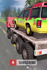 Cars vs Massive Potholes #6 – BeamNG Drive #shorts 32